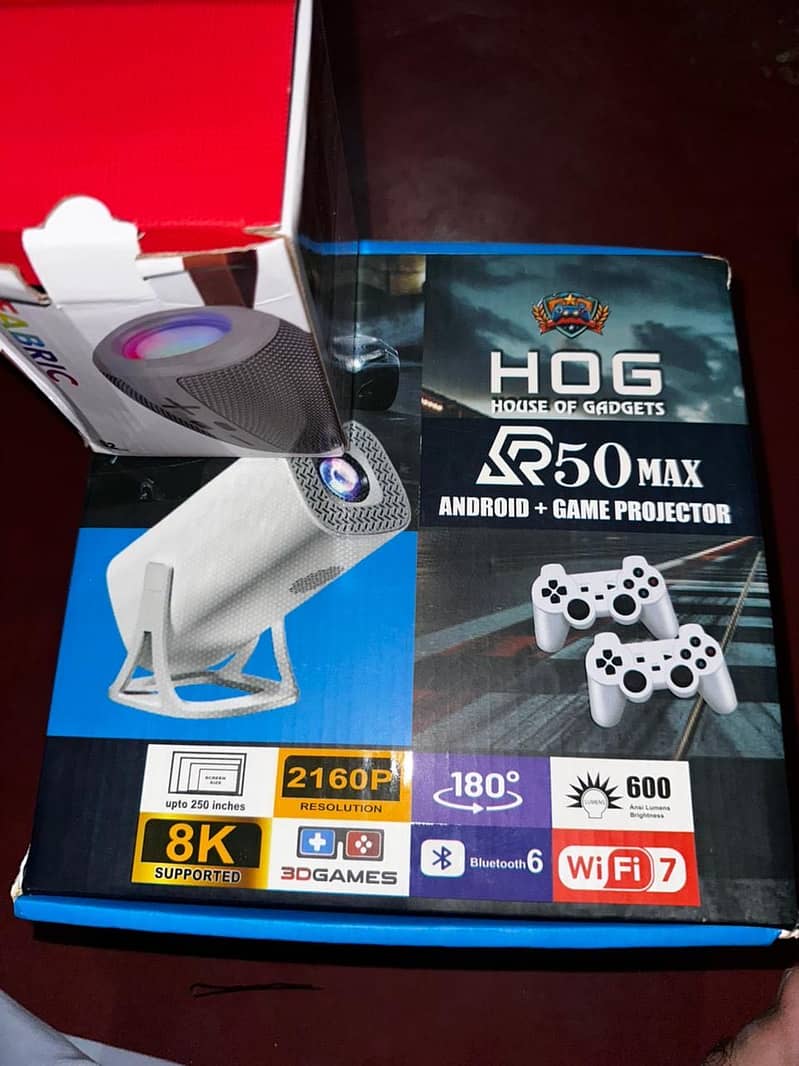 Android + Gaming Projector 4