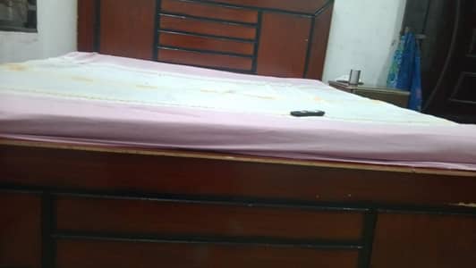 Double Bed pure wood