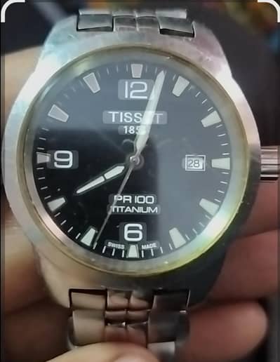 tissot 1853 PR100 titanium