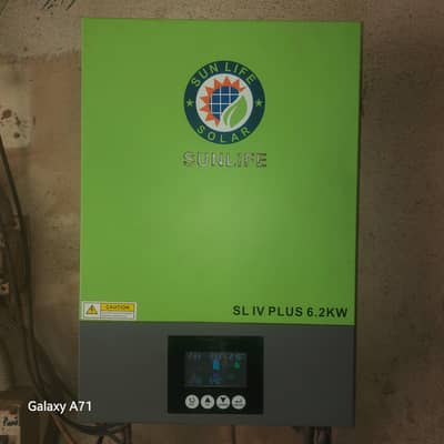 sunlife 6.2 kw LG lithium battery 51v 126ah