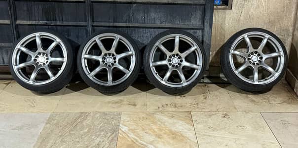 Tyre and rims