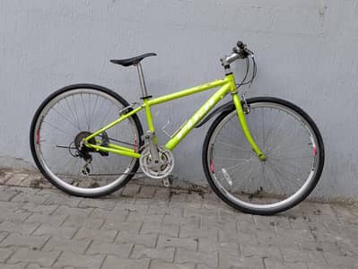 Fuji brand road bike.