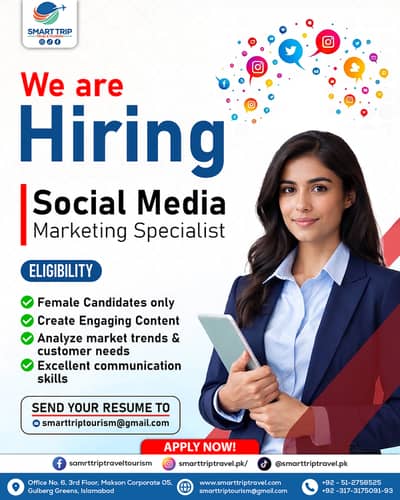 Social Media Marketing Specialist