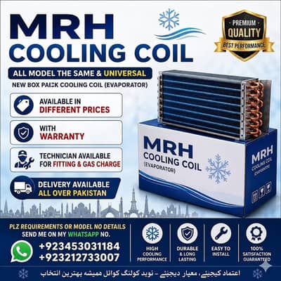 Cooling Coil Haier Gree Kenwood Orient Pel TCL
