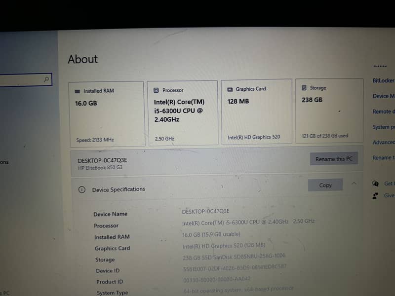 Hp core i5 0