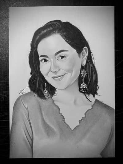 100% Handmade sketches 