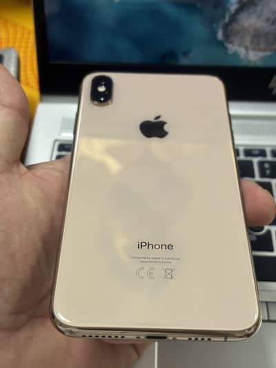 Iphone Xs max dual PTA approved 64gb