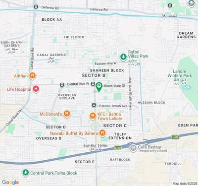 4.25 Marla Commercial Plot Open Form For Sale In Ghaznavi Block Sector F Bahria Town Lahore