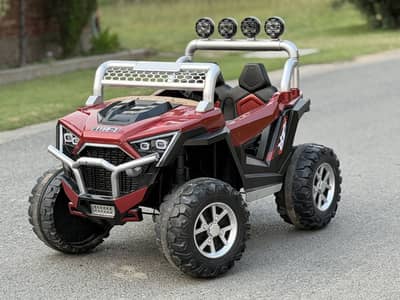 Kids Two Seater Electric Car Jeep automatic