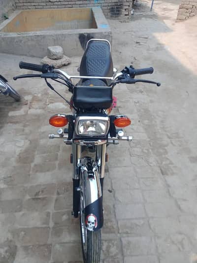 Honda Cg 125 Red Self Start