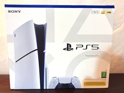 PlayStation 5 Slim Disc Edition (1TB, Model 2116) – Brand New Box Pack