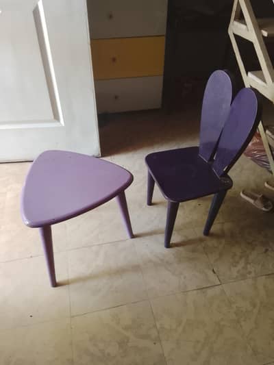 table chair