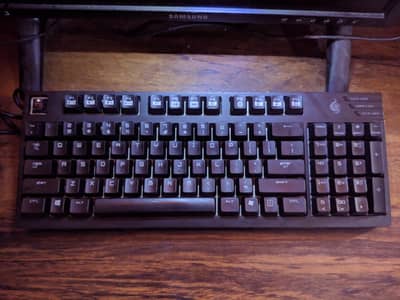 CM Storm QuickFire TK Mechanical Keyboard – Genuine Cherry MX Brown –