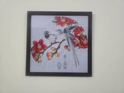 Cross stitch wall hangung