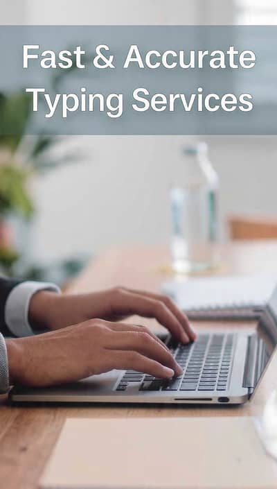 Fast Typing Service Bahawalpur - 300/Page, JazzCash, 24hr Delivery