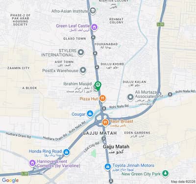 2 Marla Non Corner Commercial Plot for Sale on Ferozpur Road Prime Location Opposite Metro Station