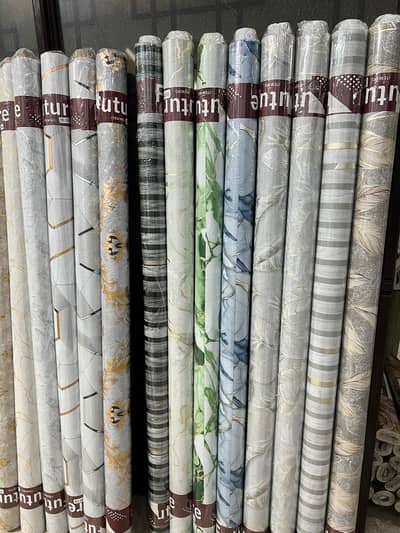 Fabric wallpaper 5ftx60ft | Al Raziq Interior