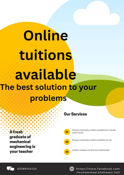 Online tuitions for o and a levels