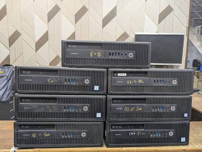 HP EliteDesk 800 G2 SFF Desktop Intel Core i5 (6th Gen) 8GB RAM, 500GB