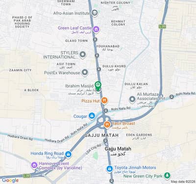 2 Marla Commercial Plot for Sale on Ferozpur Road Prime Location Opposite Metro Station