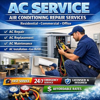 Ac service,Ac repair,AC gas Filling,Ac Installation services