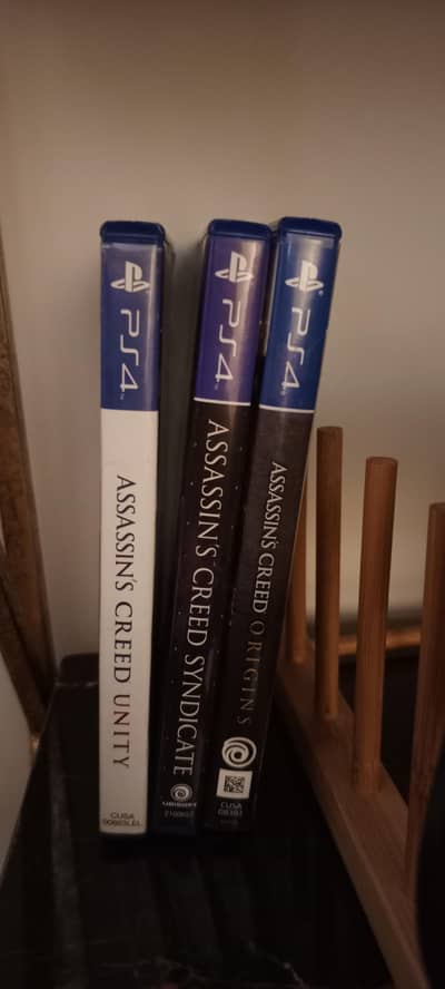 PS4 Assassins Creed Games