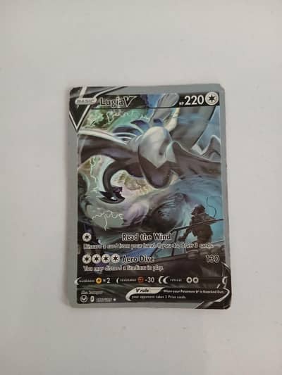 Pokemon Lugia V card
