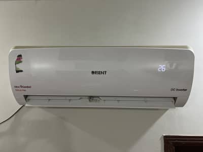 Orient Split AC 1 ton DC inverter 2 years use in running condition