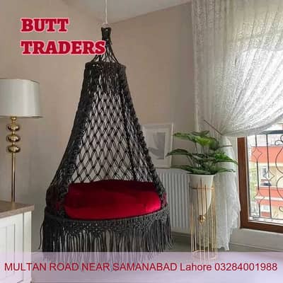 Macrame Hanging hammock Rope Hand Woven, Hammock Seat Outdoor | Indoo
