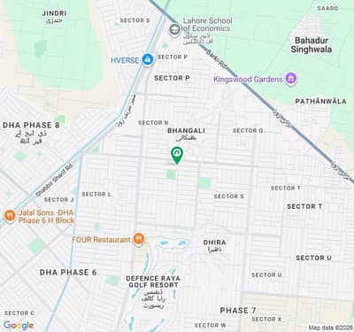 1 Kanal Possession Plot for Sale in R Block DHA Phase 7 Lahore