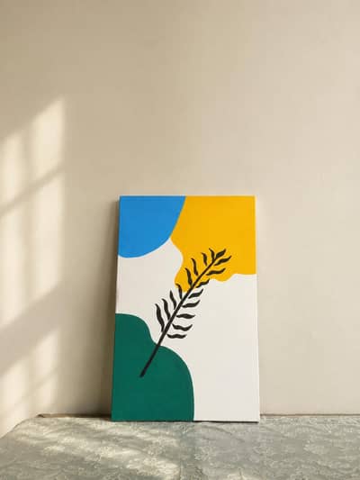 Handmade Minimalist Abstract Canvas Painting