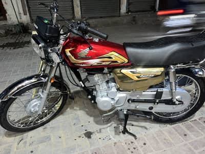 CG125 Self start Gold 2025/26 All good