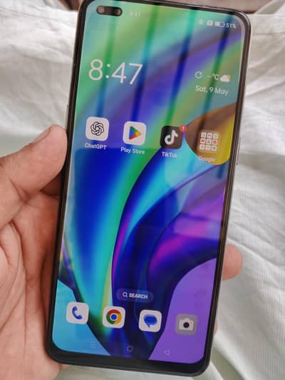 oppo F17 pro 8+5gb Ram 128gb