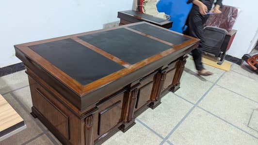Executive Office Table-CEO Table-Manager Table-High Class Wooden Tabl