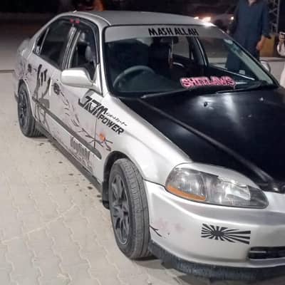 Honda Civic – Smooth Drive | AC Working | Alloy Rims