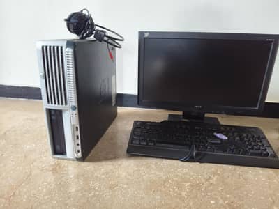 it's a complete computer with LCD CPU keyboard mouse headphones etc. . .