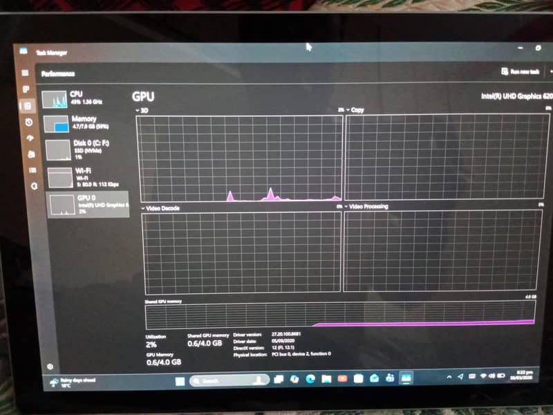 MicroSoft surface Pro 6 5
