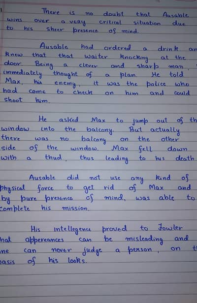 I will write assignment