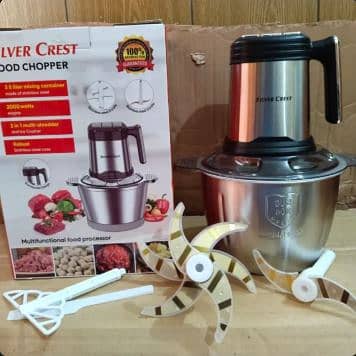 O32I-4495l44 Sliver Crest  Electric Meat Grinder Chopper is a multifu