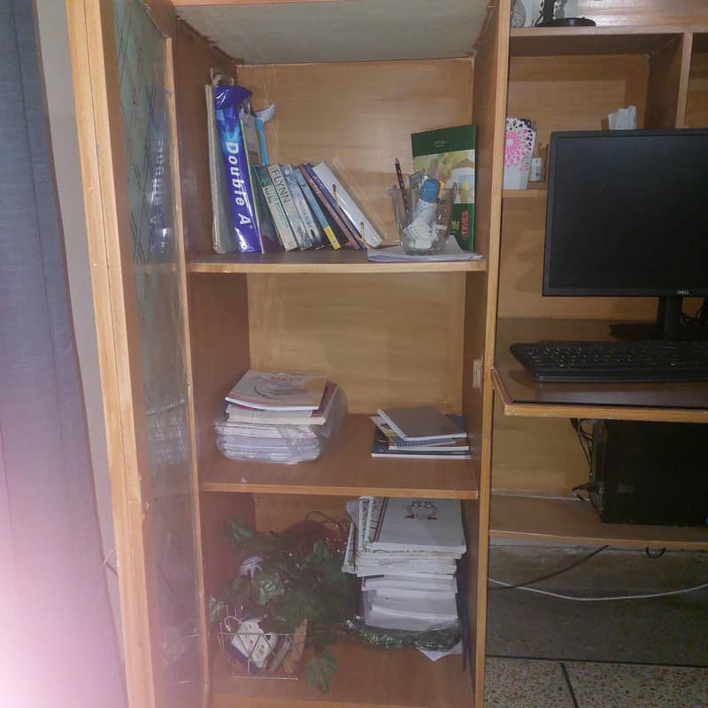 Study Table with Cabinet 1