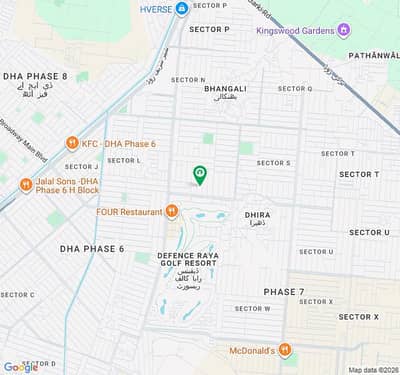 1 kanal MAIN ROAD NEAR TO DHA RAYA GOLF Prime location Residentail Plot is Available for sale in DHA Phase 6 Block M Lahore cantt