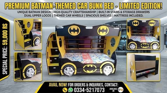 kids bed | bunk bed | batman theme bunk bed | kids furniture