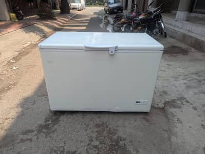 Haier freezer inverter 405 single door total all ok /0321/8888/564