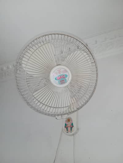 12" GFC bracket fan for sale condition 9/10