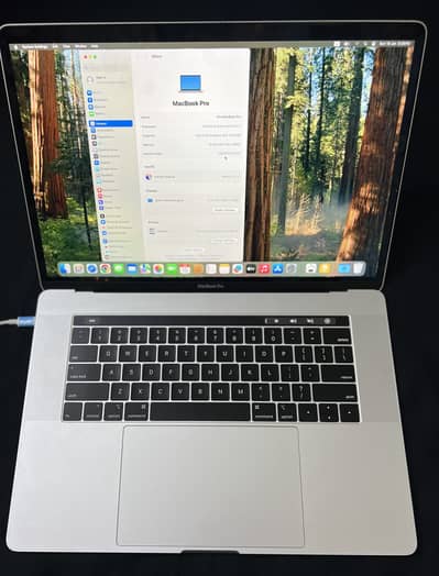Apple Macbook pro 2019 model Core i7 4k Retina 4GB graphics Touch bar