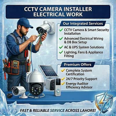 CCTV & Electrical Solutions – Installation & Repairs"