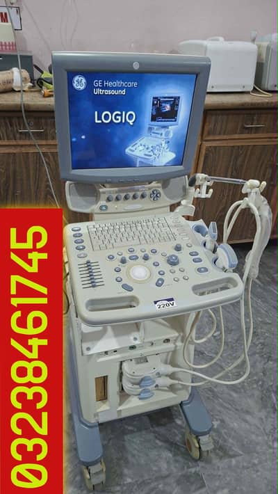 Ge logic P5 (LCD) American colour Doppler ultrasound machine
