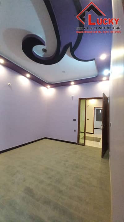 120 Sq. Yd. Ground Floor House For Rent At Pilibhit Society Sector 18A Near By Karachi University Society Scheme 33 Karachi.