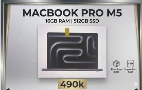 Apple MacBooks | M3, M5, M5 Pro & Max | Box Packed & Non-Active