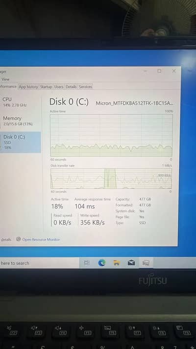 fujitsu lifebook u series core i7 12th gen 7412 Gaming Office laptop